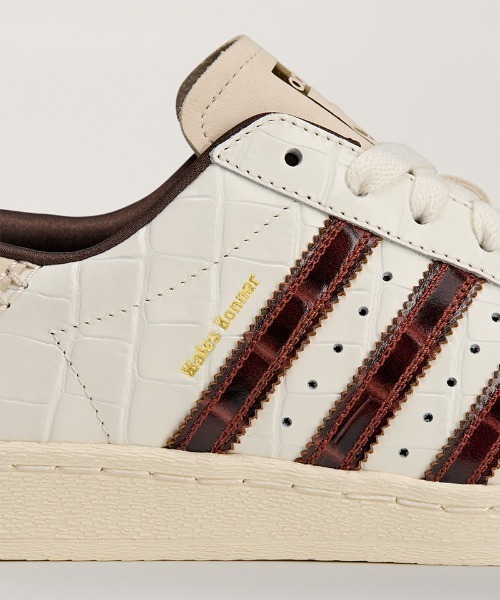 WALES BONNER（ウェールズ ボナー）の「adidas×WALES BONNER/アディダス×ウェールズボナー/WB SUPERSTAR（スニーカー・メンズ・ホワイト・26.5cm/27.0cm）」の5枚目の写真