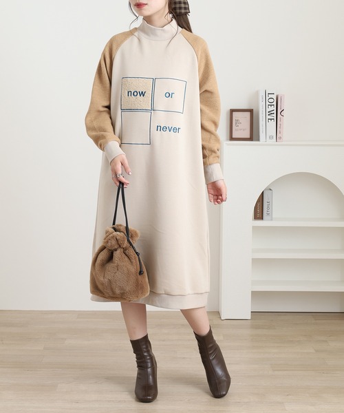 セール】EGLANTINE ダンボール刺繍ワンピース（ワンピース