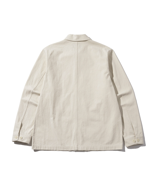 DISCUS ATHLETIC(ディスカス アスレチック)の「フレンチワークジャケットエクリュ(デニムジャケット・レディース・その他・LARGE/MEDIUM/X-LARGE)」の2枚目の写真