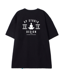 [パドマ]コットンルーズフィット半袖Tシャツ_スペースネイビー
