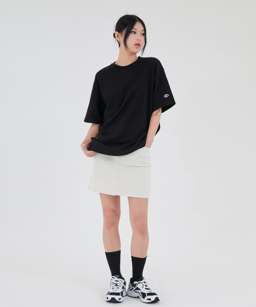 ACOVER（オコボ）の「ダブルコットンロングTシャツ（Tシャツ/カットソー・メンズ・ブラック/ホワイト・X-LARGE/2XL/LARGE/MEDIUM/SMALL）」の4枚目の写真