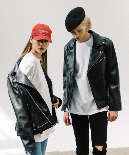 ACOVER（オコボ）の「ダブルコットンロングTシャツ（Tシャツ/カットソー・メンズ・ブラック/ホワイト・X-LARGE/2XL/LARGE/MEDIUM/SMALL）」の5枚目の写真