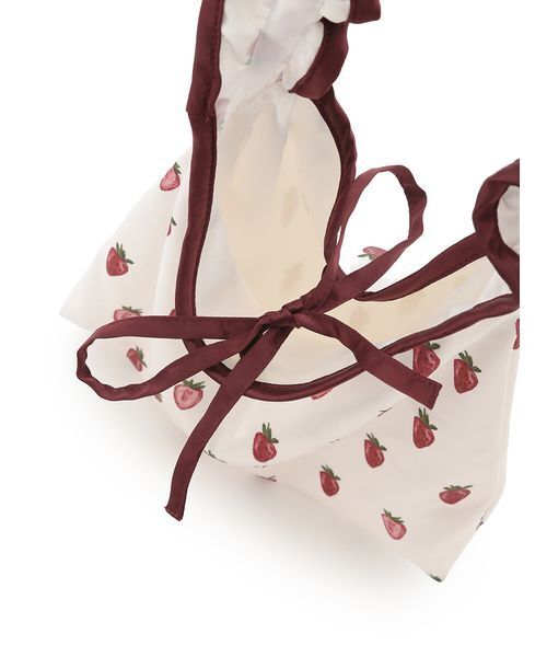 ストロベリー柄ミニバッグ（トートバッグ）｜gelato pique（ジェラート