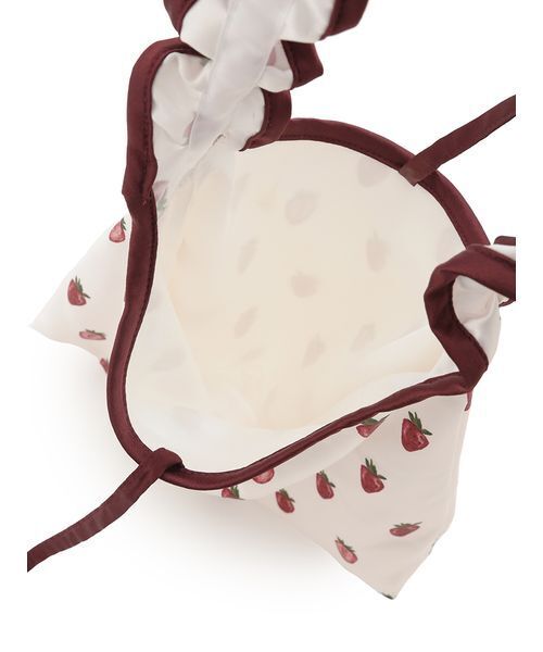 ストロベリー柄ミニバッグ（トートバッグ）｜gelato pique（ジェラート