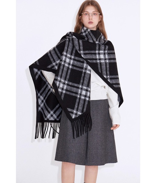 Fano Studios(ファノ ストゥディオズ)の「フロントタック Aラインスカート FD25B021【Fano Studios】【2025AW】(スカート・レディース・グレー・S/M/L)」の7枚目の写真