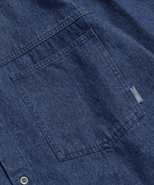 ESPIONAGE（エスピオナジ）の「Denim Comfy Shirt Mid Indigo（シャツ/ブラウス・メンズ・その他・MEDIUM/LARGE/X-LARGE）」の5枚目の写真