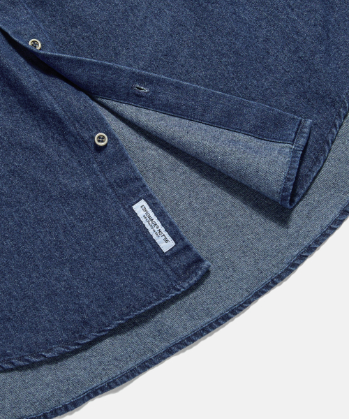ESPIONAGE（エスピオナジ）の「Denim Comfy Shirt Mid Indigo（シャツ/ブラウス・メンズ・その他・MEDIUM/LARGE/X-LARGE）」の8枚目の写真