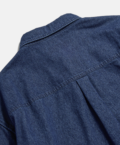 ESPIONAGE（エスピオナジ）の「Denim Comfy Shirt Mid Indigo（シャツ/ブラウス・メンズ・その他・MEDIUM/LARGE/X-LARGE）」の10枚目の写真