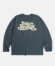 ESPIONAGE | Drinkin Heavyweight L/S Tee Slate(Tシャツ/カットソー)