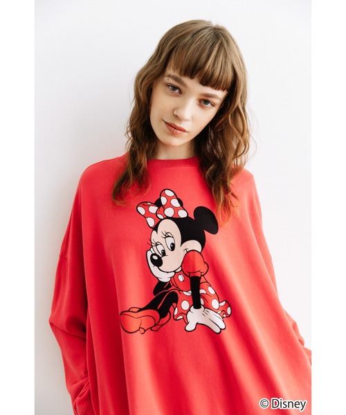 wcj ディズニー　スウェット　トレーナー　ミニー Disney / MINNIE SWEAT TOP（スウェット）｜WCJ（ダブルシージェイ）の