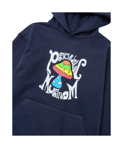 THE SCOT WRECK（ザ スコットレック）の「Psychedelic Mushroom（パーカー・レディース・ネイビー・MEDIUM/LARGE/X-LARGE）」の2枚目の写真