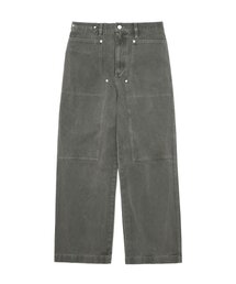 Pigment Dyed Work Pants - Slate