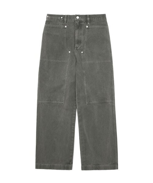 LORES(ロアス)の「Pigment Dyed Work Pants - Slate(デニムパンツ・レディース・その他・MEDIUM/LARGE)」の1枚目の写真