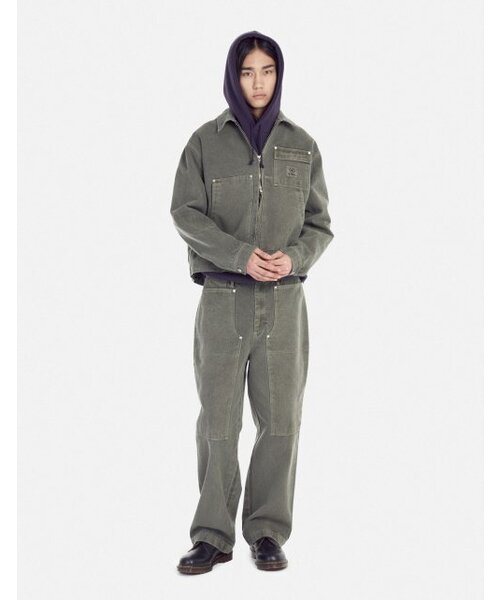 LORES(ロアス)の「Pigment Dyed Work Pants - Slate(デニムパンツ・レディース・その他・MEDIUM/LARGE)」の16枚目の写真