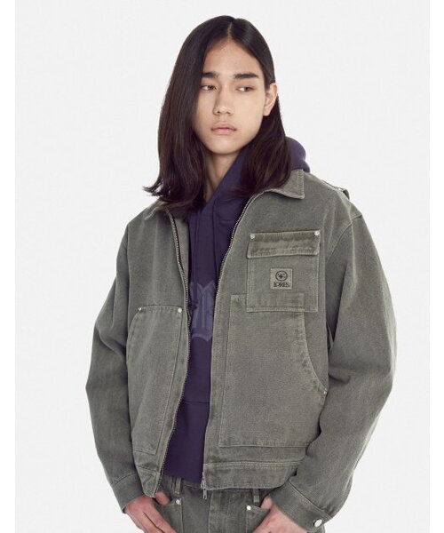 LORES(ロアス)の「Pigment Dyed Work Pants - Slate(デニムパンツ・レディース・その他・MEDIUM/LARGE)」の17枚目の写真