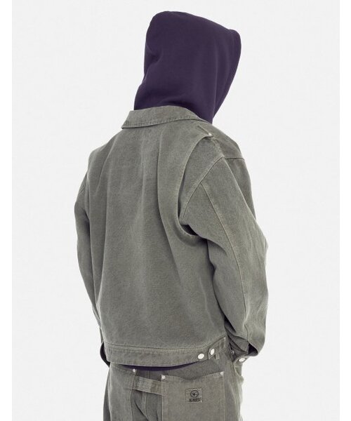 LORES(ロアス)の「Pigment Dyed Work Pants - Slate(デニムパンツ・レディース・その他・MEDIUM/LARGE)」の7枚目の写真