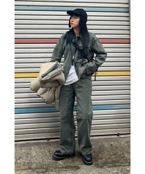 LORES(ロアス)の「Pigment Dyed Work Pants - Slate(デニムパンツ・レディース・その他・MEDIUM/LARGE)」の9枚目の写真