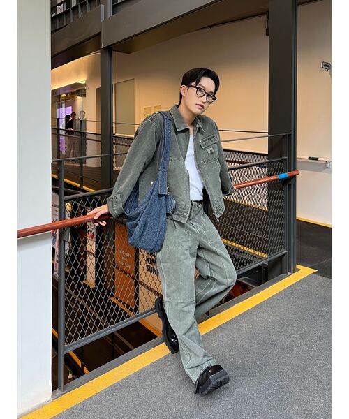 LORES(ロアス)の「Pigment Dyed Work Pants - Slate(デニムパンツ・レディース・その他・MEDIUM/LARGE)」の12枚目の写真