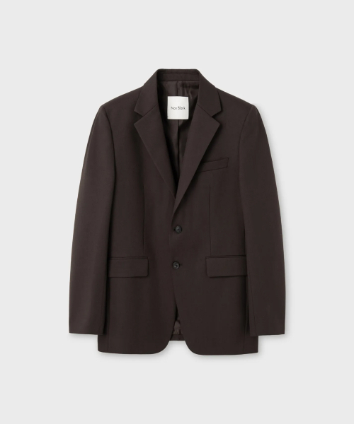 NONBLANK(ノンブランク)の「セミオーバーサイズフィットブレザー_DARK BROWN(テーラードジャケット・メンズ・その他・MEDIUM/LARGE/X-LARGE/XX-LARGE)」の1枚目の写真