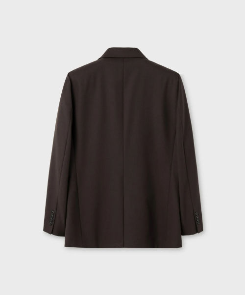 NONBLANK(ノンブランク)の「セミオーバーサイズフィットブレザー_DARK BROWN(テーラードジャケット・メンズ・その他・MEDIUM/LARGE/X-LARGE/XX-LARGE)」の3枚目の写真