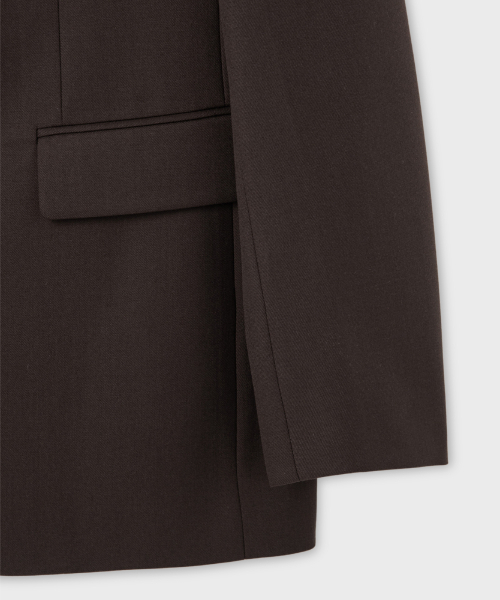 NONBLANK(ノンブランク)の「セミオーバーサイズフィットブレザー_DARK BROWN(テーラードジャケット・メンズ・その他・MEDIUM/LARGE/X-LARGE/XX-LARGE)」の6枚目の写真