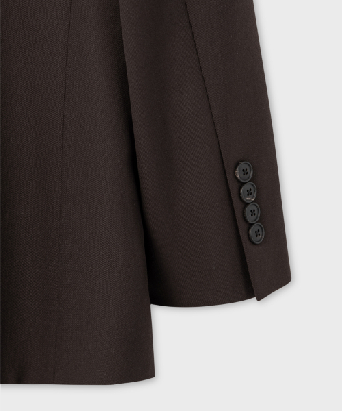 NONBLANK(ノンブランク)の「セミオーバーサイズフィットブレザー_DARK BROWN(テーラードジャケット・メンズ・その他・MEDIUM/LARGE/X-LARGE/XX-LARGE)」の7枚目の写真