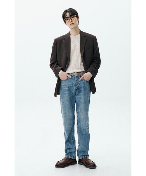 NONBLANK(ノンブランク)の「セミオーバーサイズフィットブレザー_DARK BROWN(テーラードジャケット・メンズ・その他・MEDIUM/LARGE/X-LARGE/XX-LARGE)」の9枚目の写真