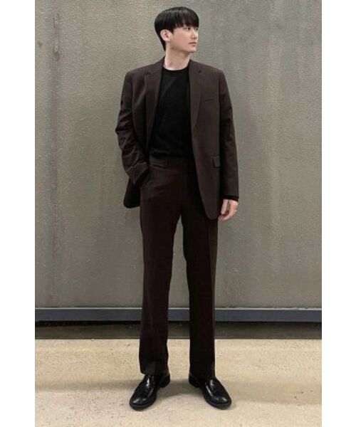 NONBLANK(ノンブランク)の「セミオーバーサイズフィットブレザー_DARK BROWN(テーラードジャケット・メンズ・その他・MEDIUM/LARGE/X-LARGE/XX-LARGE)」の11枚目の写真