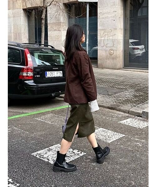 NONBLANK(ノンブランク)の「セミオーバーサイズフィットブレザー_DARK BROWN(テーラードジャケット・メンズ・その他・MEDIUM/LARGE/X-LARGE/XX-LARGE)」の13枚目の写真