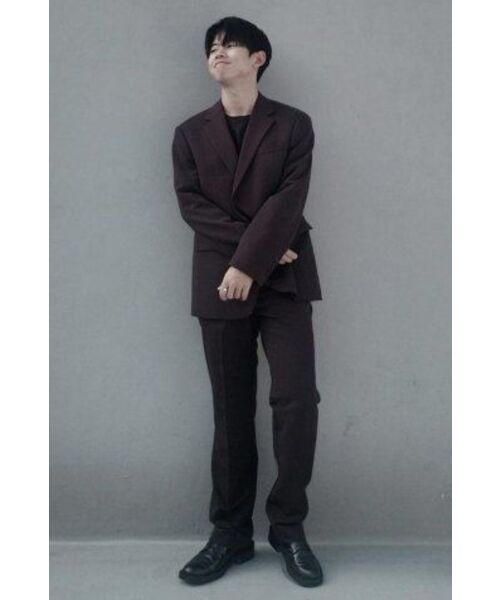 NONBLANK(ノンブランク)の「セミオーバーサイズフィットブレザー_DARK BROWN(テーラードジャケット・メンズ・その他・MEDIUM/LARGE/X-LARGE/XX-LARGE)」の15枚目の写真