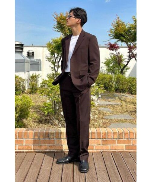 NONBLANK(ノンブランク)の「セミオーバーサイズフィットブレザー_DARK BROWN(テーラードジャケット・メンズ・その他・MEDIUM/LARGE/X-LARGE/XX-LARGE)」の20枚目の写真