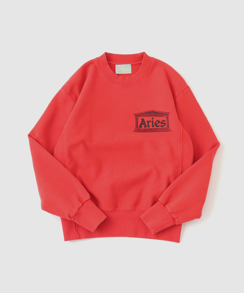 セール】ARIES / アリーズ PREMIUM AGED TEMPLE SWEATSHIRT