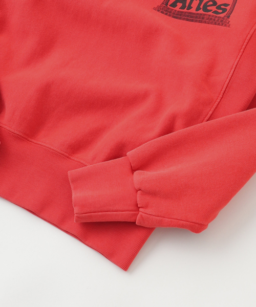 ARIES(アリーズ)の「ARIES / アリーズ PREMIUM AGED TEMPLE SWEATSHIRT(スウェット・メンズ・レッド・XX-SMALL/MEDIUM/SMALL)」の4枚目の写真