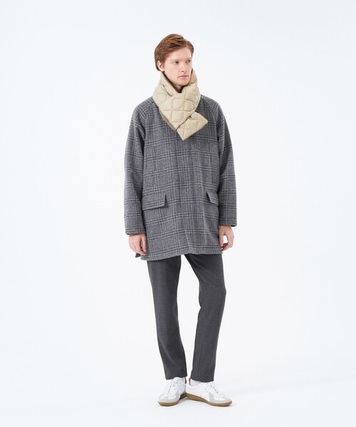 MACKINTOSH PHILOSOPHY(マッキントッシュ フィロソフィー)の「ダブルフェイスメルトン TAPTON(タップトン)(ステンカラーコート・メンズ・チャコールグレー・40/38)」の13枚目の写真