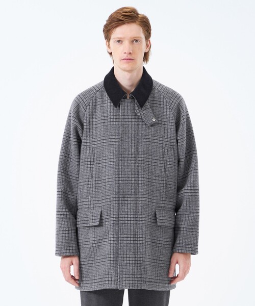 MACKINTOSH PHILOSOPHY(マッキントッシュ フィロソフィー)の「ダブルフェイスメルトン TAPTON(タップトン)(ステンカラーコート・メンズ・チャコールグレー・40/38)」の12枚目の写真