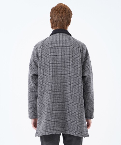 MACKINTOSH PHILOSOPHY(マッキントッシュ フィロソフィー)の「ダブルフェイスメルトン TAPTON(タップトン)(ステンカラーコート・メンズ・チャコールグレー・40/38)」の10枚目の写真