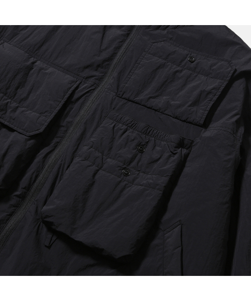 MOIF（モイフ）の「[AW25] WADING INSULATED PARKA / BLACK（ナイロンジャケット・メンズ・その他・1(S)/2(M)/3(L)）」の7枚目の写真