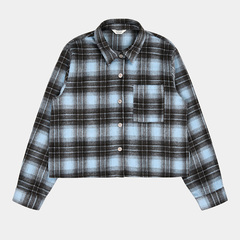 xlarge kids 裏ボアチェックブルゾン 110cm 新品 裏ボアチェックブルゾン(110cm ブルー): キッズ - ナルミヤ オンライン