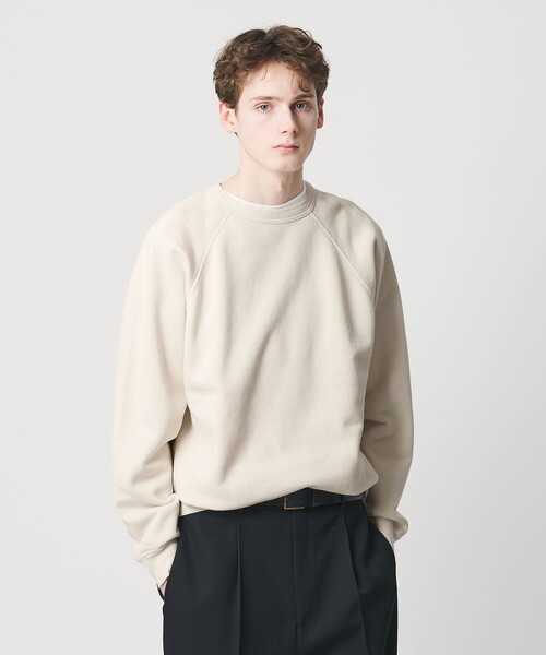 BEAUTY&YOUTH UNITED ARROWS（ビューティーアンドユースユナイテッドアローズ）の「12oz ヘビーウェイト クルーネック スウェット（スウェット・メンズ・ホワイト/ブラック/イエロー・XL/L/M/S）」の7枚目の写真