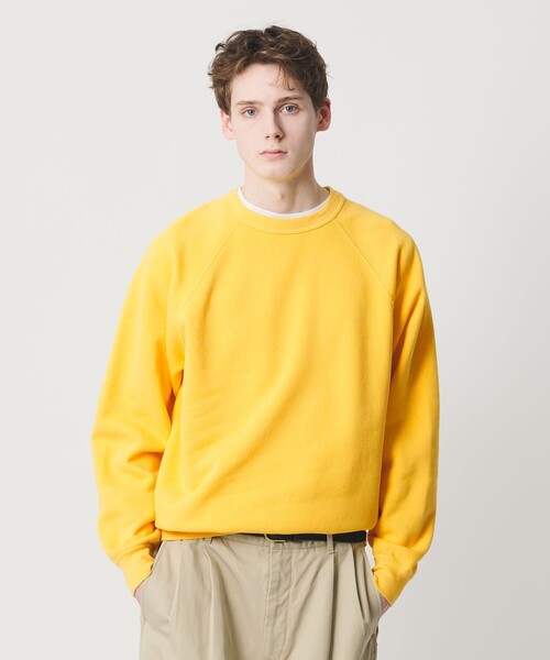 BEAUTY&YOUTH UNITED ARROWS（ビューティーアンドユースユナイテッドアローズ）の「12oz ヘビーウェイト クルーネック スウェット（スウェット・メンズ・ホワイト/ブラック/イエロー・XL/L/M/S）」の8枚目の写真