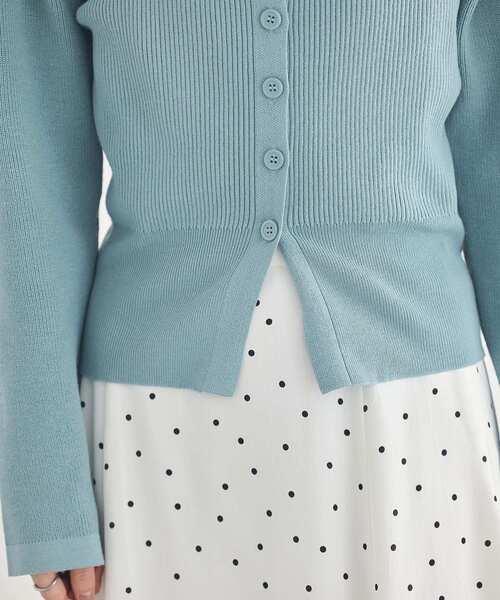 新品♡ビジュー襟つきニットアンサンブル ビジューネック・アンサンブルニット/DoCLASSE