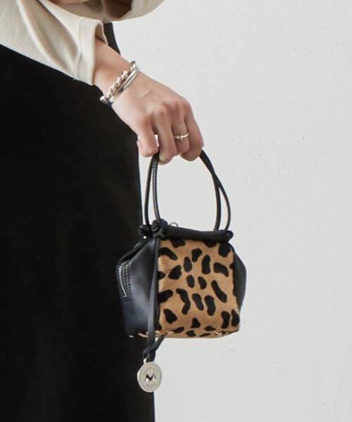 BEARDSLEY(ビアズリー)の「《MARCO MASI》ミニショルダーバッグ(レオパード)(ショルダーバッグ・レディース・ブラウン・FREE)」の8枚目の写真