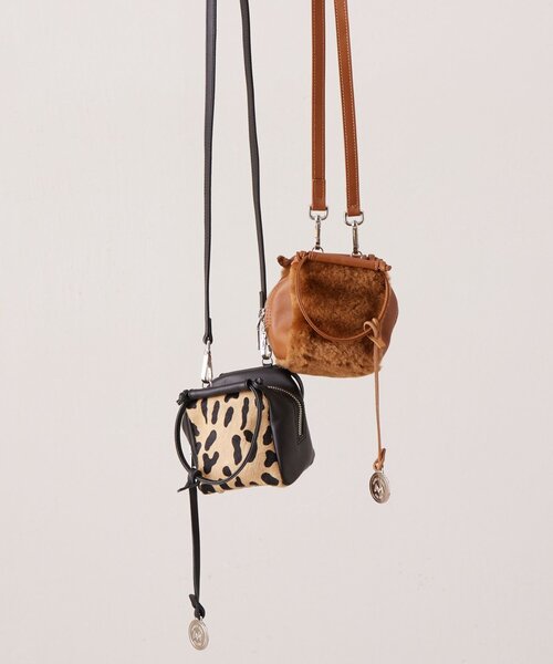 BEARDSLEY(ビアズリー)の「《MARCO MASI》ミニショルダーバッグ(レオパード)(ショルダーバッグ・レディース・ブラウン・FREE)」の3枚目の写真
