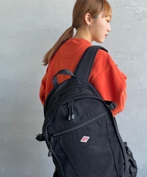DANTON（ダントン）の「[DANTON/ダントン] MONT FARON 27 ポリエステルツイルバックパック（バックパック/リュック・レディース・ブラック・ONE SIZE）」の4枚目の写真