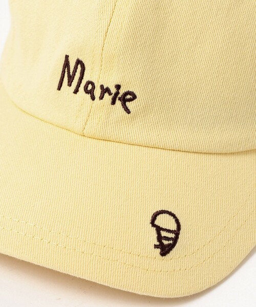 Ray BEAMS(レイビームス)の「hand draw ネーム 刺繍 キャップ(ハット・レディース・イエロー/ダークブラウン/サックスブルー・ONE SIZE)」の8枚目の写真
