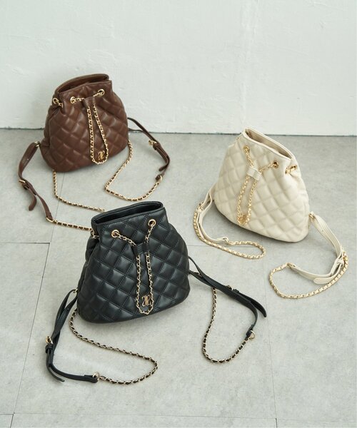 VENCEEXCHANGE（ヴァンスエクスチェンジ）の「シアンナリュック（バックパック/リュック・レディース・ブラウン/オフホワイト/ブラック・FREE）」の4枚目の写真