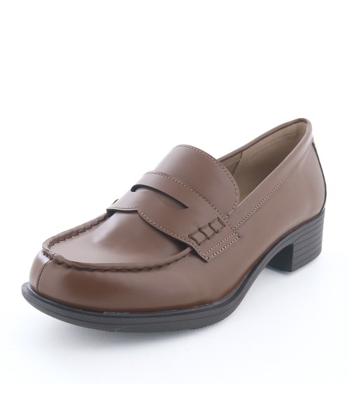 byあしながおじさん（バイアシナガオジサン）の「晴雨兼用｜コインローファー 8510141（ローファー・レディース・ブラウン/グレイッシュベージュ/ワイン/ブラック・23.5cm/23cm/22.5cm/22cm/25cm/24.5cm/24cm）」の6枚目の写真