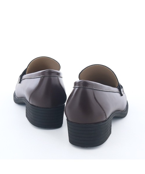 byあしながおじさん（バイアシナガオジサン）の「晴雨兼用｜コインローファー 8510141（ローファー・レディース・ブラウン/グレイッシュベージュ/ワイン/ブラック・23.5cm/23cm/22.5cm/22cm/25cm/24.5cm/24cm）」の11枚目の写真