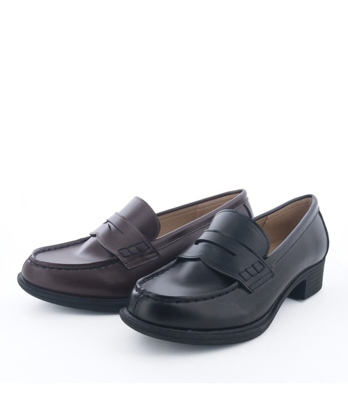 byあしながおじさん（バイアシナガオジサン）の「晴雨兼用｜コインローファー 8510141（ローファー・レディース・ブラウン/グレイッシュベージュ/ワイン/ブラック・23.5cm/23cm/22.5cm/22cm/25cm/24.5cm/24cm）」の12枚目の写真