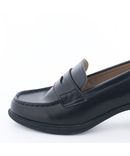 byあしながおじさん（バイアシナガオジサン）の「晴雨兼用｜コインローファー 8510141（ローファー・レディース・ブラウン/グレイッシュベージュ/ワイン/ブラック・23.5cm/23cm/22.5cm/22cm/25cm/24.5cm/24cm）」の14枚目の写真